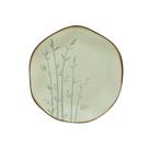 Prato de Sobremesa 21,5 cm Ryo Bambu Porcelana Oxford