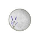 Prato De Sobremesa 21cm Alfazema Cerâmica Lavanda Alleanza