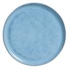 Prato de Sobremesa 21cm Porto Brasil Linhas Breeze Cerâmica Azul Decorada Mesa Posta