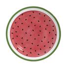 Prato de Sobremesa Coup Melancia Frutas Tropicais Cerâmica 21cm para Mesa Vermelho Alleanza Prato de Sobremesa Coup Melancia Frutas Tropicais Cerâmica 21cm para Mesa Vermelho Alleanza