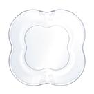 Prato de Sobremesa de Vidro Butterfly Borboleta Transparente Wolff 17cm