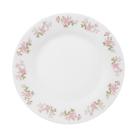 Prato De Sobremesa De Vidro Flowers Pink 20cm Em Casa Tem