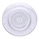 Prato de Sobremesa de Vidro Transparente Turim 18cm Pratinho Trabalhado Haüskraft