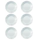 Prato de Sobremesa Duralex Opaline Pétala 19,5 cm 6 Unidades - Nadir