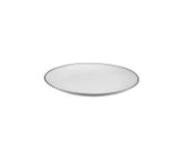 Prato de Sobremesa em Porcelana Legacy Silver 19cm LHermitage Branco Prato de Sobremesa em Porcelana Legacy Silver 19cm LHermitage Branco