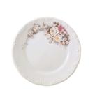 Prato de sobremesa eterna schmidt porcelana ø19cm