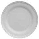 Prato de Sobremesa Germer Porcelana 20cm Branco Relevo Cottage Avulso Redondo Prato de Sobremesa Germer Porcelana 20cm Branco Relevo Cottage Avulso Redondo