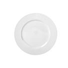 Prato de Sobremesa Lavish New Bone China Porcelana 20cm Branco L'Hermitage Prato de Sobremesa Lavish New Bone China Porcelana 20cm Branco L'Hermitage