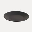 Prato de Sobremesa Preto Matte Fosco Aparelho de Jantar 1 Peça Prato de Sobremesa Preto Matte Fosco Aparelho de Jantar 1 Peça
