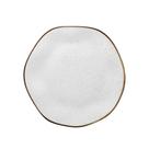 Prato de Sobremesa Ryo Maresia em Porcelana Decorada 21,5cm