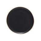 Prato de Sobremesa Vivant em Cerâmica Preta 20cm - Copa&Cia Prato de Sobremesa Vivant em Cerâmica Preta 20cm - Copa&Cia