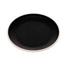 Prato de Sobremesa Wolff Class de Melamina Preto 21,5cm