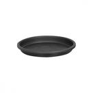 Prato De Vaso Redondo 28Cm Preto