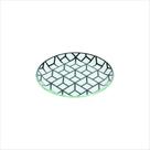 Prato De Vidro Decorativo 18 Cm Squares Decor Glass Prato De Vidro Decorativo 18 Cm Squares Decor Glass