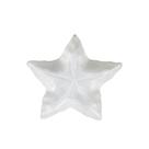 Prato de Vidro Estrela do Mar Grande Pérola Marina 28 x 3cm - Unid.