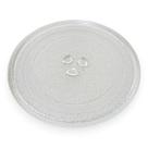 Prato de Vidro Para Microondas 24,5cm Com Trevo