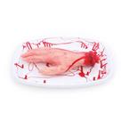 Prato Decorativo com Mão de Sangue Hallooween Cromus Prato Decorativo com Mão de Sangue Hallooween Cromus