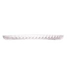 Prato Decorativo Lyor Leaf de Cristal 39cm x 13,5cm x 3cm