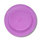 Prato descartavel (18 cm.) lilas c/ 10