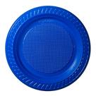 Prato Descartável Azul Escuro para Festa 15cm - 10 Unidades