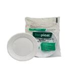 Prato descartavel fonplast raso 21 cm c/10 - fonplast