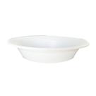 Prato Descartável Uzzi Fundo Branco 21cm - 50 Embalagem com 10 Unidades