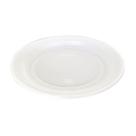 Prato Descartável Uzzi Raso Branco 21cm - 50 Embalagem com 10 Unidades
