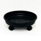 Prato Desli com Roda Preto - 30cm