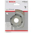 Prato diamantado std concreto 105x22.23mm - 2608603313 - bosch