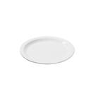 Prato Elegance Raso Redondo 19cm Branco em Policarbonato Linha Profissional Cook VEM
