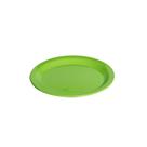 Prato Elegance Raso Redondo 19cm Verde em Polipropileno Linha Tropical VEM