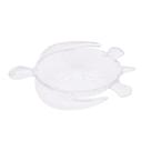 Prato Em Acrílico Tartaruga Transparente 30.5Cm - Entrecasa