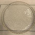 Prato Em Vidro Brisa Clean Clear Gold We Make- Un