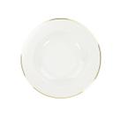 Prato Fundo 23 cm Porcelana Schmidt - Dec. Filetado Ouro Itamaraty 0010