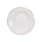 Prato Fundo 23cm Porcelana Schmidt - Dec. Filetado Ouro Pomerode 0010