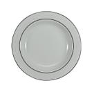 Prato Fundo 23cm Porcelana Schmidt - Dec. Renda Branca 0163
