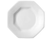Prato Fundo 24cm Linha Prisma Branco Porcelana Schmidt