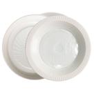 Prato Fundo 26cm Copoplast Descartável Plástico Branco Resistente Multiuso Pacote Com 10 Unidades