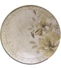 Prato Fundo Avulso 21,5cm Magnolia Bege Cerâmica Wolff