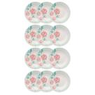 Prato Fundo de Cerâmica 22 cm Estampa Donna Bloom 12 Unidades - Biona 102490