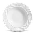 Prato Fundo De Cerâmica 22cm Roma Branco Porto Brasil
