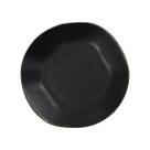 Prato Fundo De Porcelana 22,5cm Ryo Volcano Preto Fosco Oxford