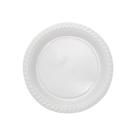 Prato Fundo Descartável Branco 25cm 10und - Louri Festas