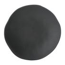 Prato Fundo Orgânico Preto Matte Stoneware Cerâmica Porto Brasil 1 Unidade