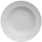 Prato Fundo Porcelana Germer Cottage Branco 350ml Avulso Sopa Caldo Relevo Prato Fundo Porcelana Germer Cottage Branco 350ml Avulso Sopa Caldo Relevo