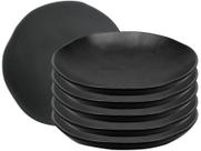 Prato Fundo Preto Matte Ø 21,2cm 600ml - Porto Brasil