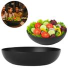 Prato Fundo Saladeira Redonda 1100ml Preto Prato Fundo Saladeira Redonda 1100ml Preto