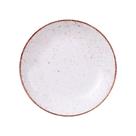 Prato Fundo Tramontina Rustico Marrom MaxForce Porcelana 25cm