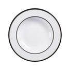 Prato Fundo Tramontina Sienna em Porcelana Decorada 23 cm Prato Fundo Tramontina Sienna em Porcelana Decorada 23 cm