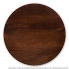 Prato Giratório Centro De Mesa Madeira Castanho 70cm